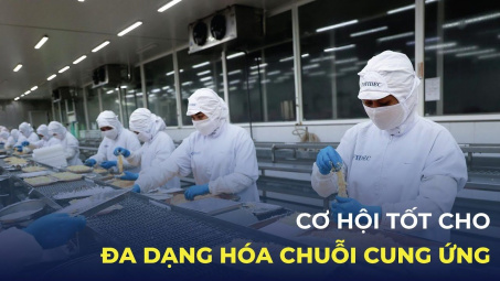 Cơ hội tốt cho đa dạng hóa chuỗi cung ứng