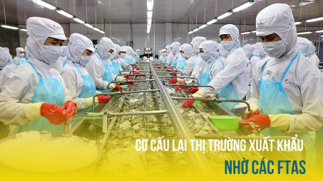 [TÁI CƠ CẤU] Cơ cấu lại thị trường xuất khẩu nhờ các FTAs