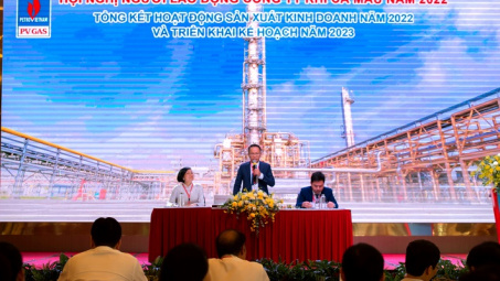 Công ty Khí Cà Mau tổ chức thành công Hội nghị người lao động năm 2022