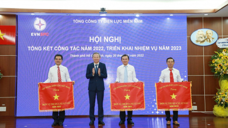 EVNSPC hoàn thành xuất sắc các chỉ tiêu năm 2022