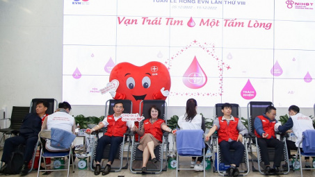 EVN tổ chức "Tuần lễ hồng EVN" lần thứ VIII