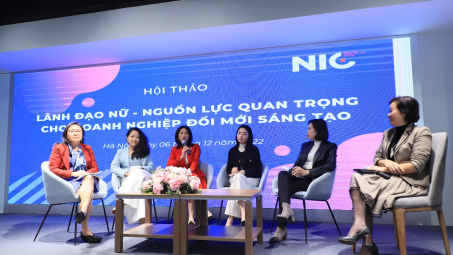 Thúc đẩy vai trò của lãnh đạo nữ trong doanh nghiệp đổi mới sáng tạo
