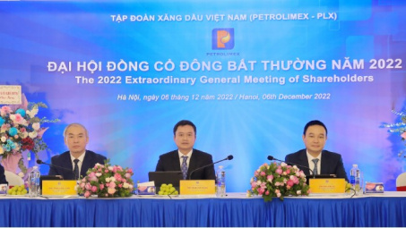 Petrolimex thông qua 3 nội dung quan trọng tại phiên họp bất thường lần 2 năm 2022
