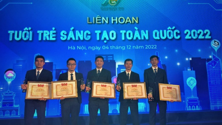 5 công trình của Đoàn Thanh niên Thủy điện Sơn La được tuyên dương công trình sáng tạo tiêu biểu toàn quốc 2022