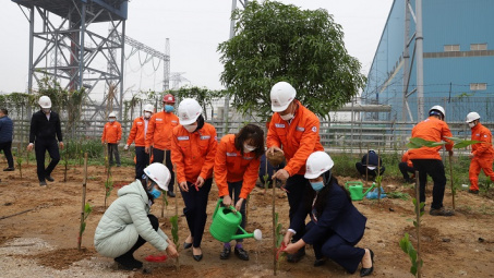 Công ty Nhiệt điện Nghi Sơn tổ chức Lễ phát động Tết trồng cây xuân Nhâm Dần 2022