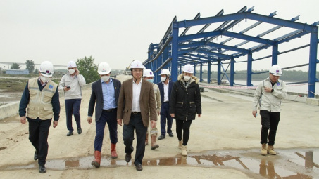 NMNĐ Thái Bình 2 nỗ lực cao nhất bám sát mốc tiến độ đốt lửa lần đầu của NMNĐ Thái Bình 2