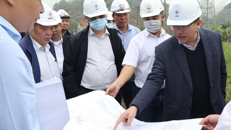 Đôn đốc tiến độ công trình lưới điện cấp bách đảm bảo điện cho miền Bắc từ mùa hè năm 2022
