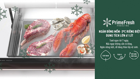 Panasonic PRIME+ EDITION: Thế hệ tủ lạnh tôn vinh chuẩn mực sống mới của tương lai