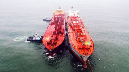 PVGAS Trading: Hoàn thành nối ống, nhập chuyến tàu LPG lạnh “chào Xuân”