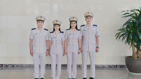 Từ ngày 1/4/2022, ngành Hải quan sử dụng trang phục mới