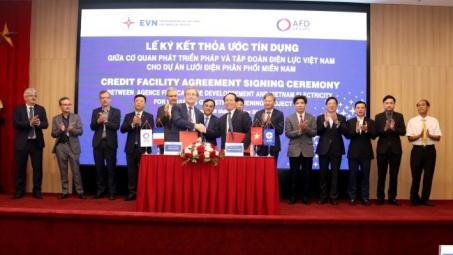 EVN ký kết Thỏa ước tín dụng khoản vay không bảo lãnh Chính phủ của AFD