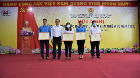 Công đoàn Công ty Nhôm Đắk Nông triển khai nhiệm vụ năm 2022