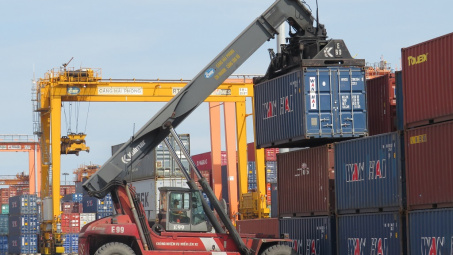 Xuất khẩu hàng hóa của khu vực kinh tế trong nước tăng cao