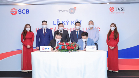 SCB ký thỏa thuận hợp tác với TVFM