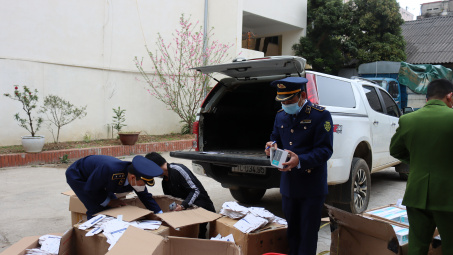 Lạng Sơn: Phát hiện hàng nghìn kit test Covid-19 có nhiều dấu hiệu vi phạm