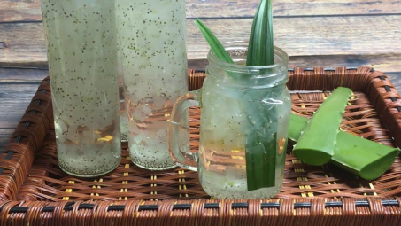 Nghiên cứu sản xuất nước nha đam (aloe vera) và hạt chia (salvia hispanica) đóng chai