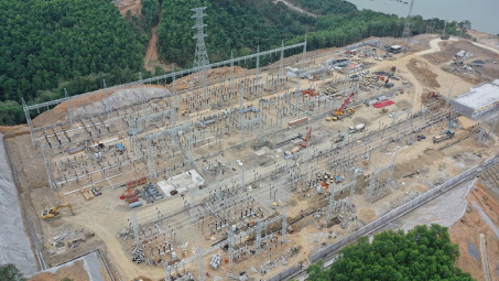 Dự án trạm biến áp 220kV Tương Dương sắp về đích