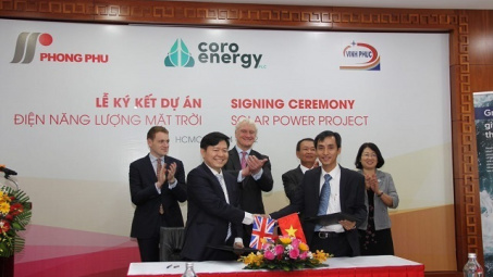 Phong Phú - Coro Renewables Việt Nam: Ký kết hợp tác phát triển năng lượng tái tạo