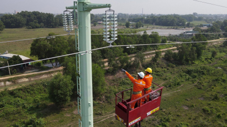 Khẩn trương thi công trạm biến áp kỹ thuật số đầu tiên của TP. Hồ Chí Minh