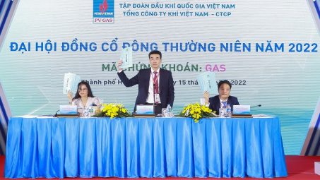 Đại hội đồng cổ đông PV GAS thống nhất tỷ lệ chia cổ tức năm 2021 là 30%