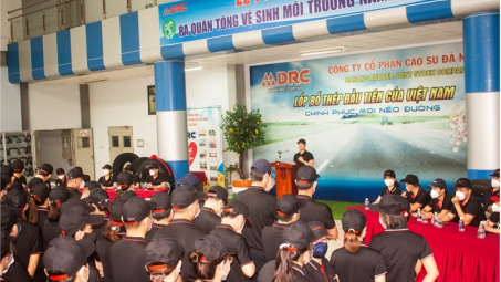 DRC ra quân tổng vệ sinh môi trường