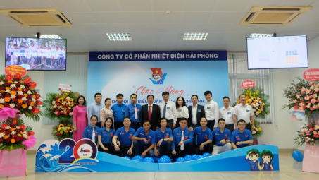 Đoàn Thanh niên Công ty CP Nhiệt điện Hải Phòng: Phát huy vai trò xung kích, sáng tạo