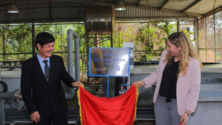 Đại sứ quán Israel trao tặng hệ thống lọc nước tuần hoàn cho Đại học Nông lâm TP. Hồ Chí Minh