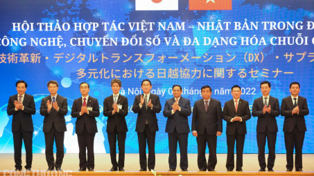 Thúc đẩy hợp tác Việt Nam - Nhật Bản trong đổi mới công nghệ, chuyển đổi số và đa dạng hóa chuỗi cung ứng