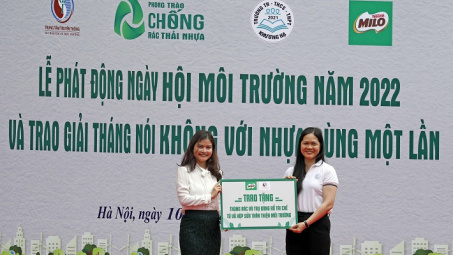 Nestlé MILO phát động "Ngày hội Môi trường năm 2022"