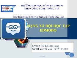Thiết kế bộ câu hỏi trắc nghiệm trực tuyến bằng mạng xã hội học tập edmodo