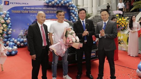Petrolimex: Trao giải Chương trình “Thanh toán thông minh - Lợi ích đồng hành” trên toàn quốc