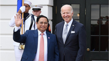 Thủ tướng Phạm Minh Chính gặp Tổng thống Hoa Kỳ Joseph Biden
