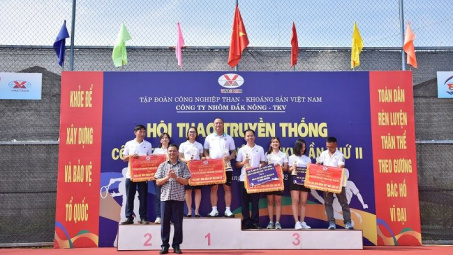 Bế mạc Hội thao truyền thống Công ty Nhôm Đắk Nông