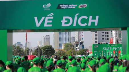 Ngày hội đi bộ MILO 2022 tại Khánh Hòa