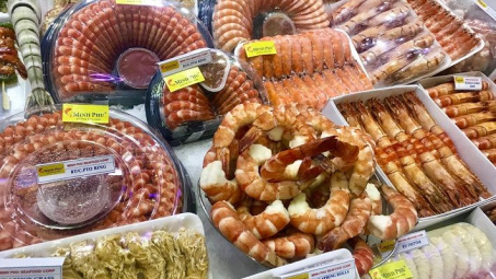 4 tháng đầu năm, kim ngạch xuất khẩu tôm đạt mức tăng kỷ lục