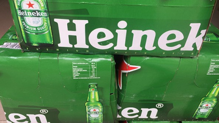 Thu giữ gần 2.000 chai Bia Heineken không rõ nguồn gốc