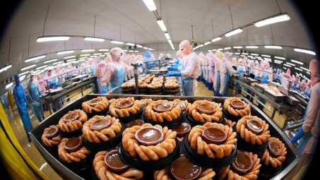 Xuất khẩu tôm sang thị trường Canada tăng trưởng ấn tượng