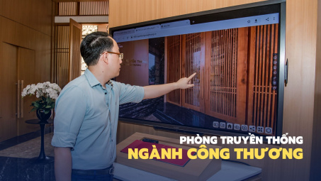 Có gì tại Phòng Truyền thống ngành Công Thương kỹ thuật số?