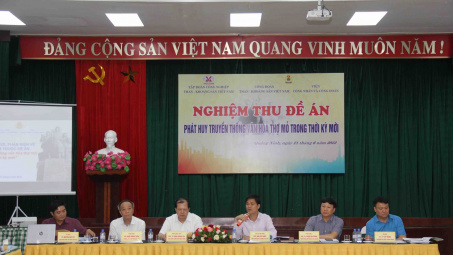TKV nghiệm thu đề án “Phát huy truyền thống văn hóa thợ mỏ trong thời kỳ mới”