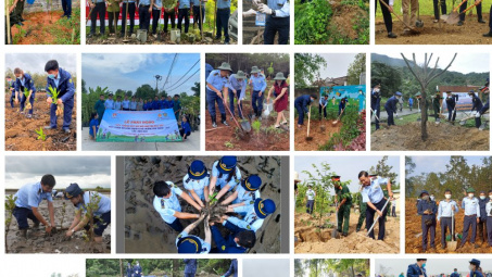 Quản lý thị trường các địa phương hưởng ứng 65 năm Ngày truyền thống lực lượng