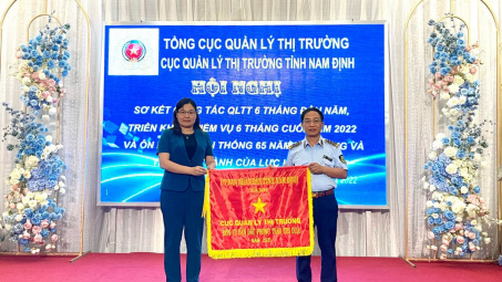 Cục QLTT tỉnh Nam Định: Khắc phục khó khăn, góp phần bình ổn thị trường