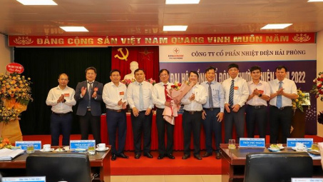 Công ty cổ phần Nhiệt điện Hải Phòng thống nhất mức chia cổ tức bằng tiền mặt 8%