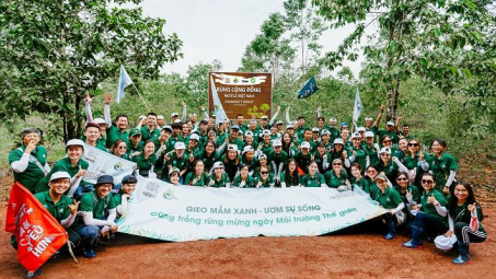Nestlé trồng rừng góp phần giảm tác động biến đổi khí hậu