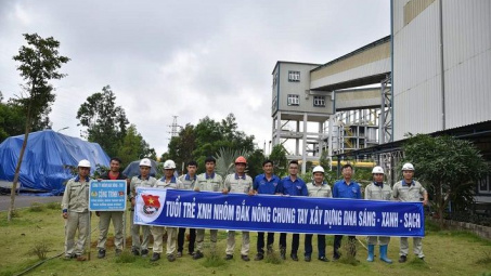 Tuổi trẻ Nhôm Đắk Nông: Thiết thực hành động bảo vệ môi trường