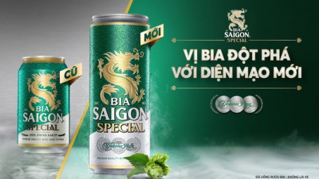 Bia Saigon Special mới với công nghệ ủ bia đặc biệt “dry hopping”