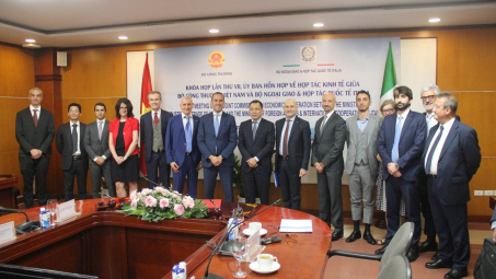 Khóa họp lần thứ VII Ủy ban hỗn hợp về Hợp tác kinh tế Việt Nam - Italia thành công tốt đẹp