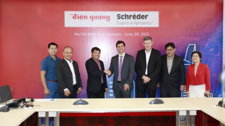 Hợp tác chiến lược Điện Quang – Schréder và kỳ vọng thống lĩnh thị trường chiếu sáng Đông Dương