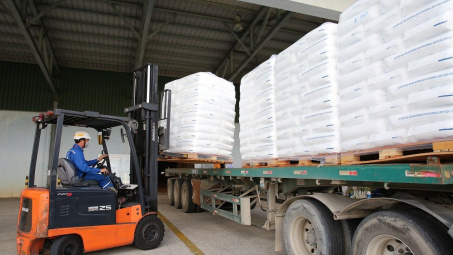 BSR xuất bán thành công 500 tấn sản phẩm hạt nhựa mới BOPP F3030