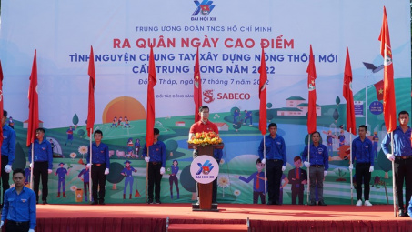 Trung ương Đoàn và SABECO khởi động dự án hỗ trợ phát triển vùng nông thôn Việt Nam