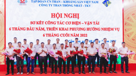 Cơ điện - Vận tải Than Thống Nhất: Quyết không để gián đoạn dây chuyền sản xuất